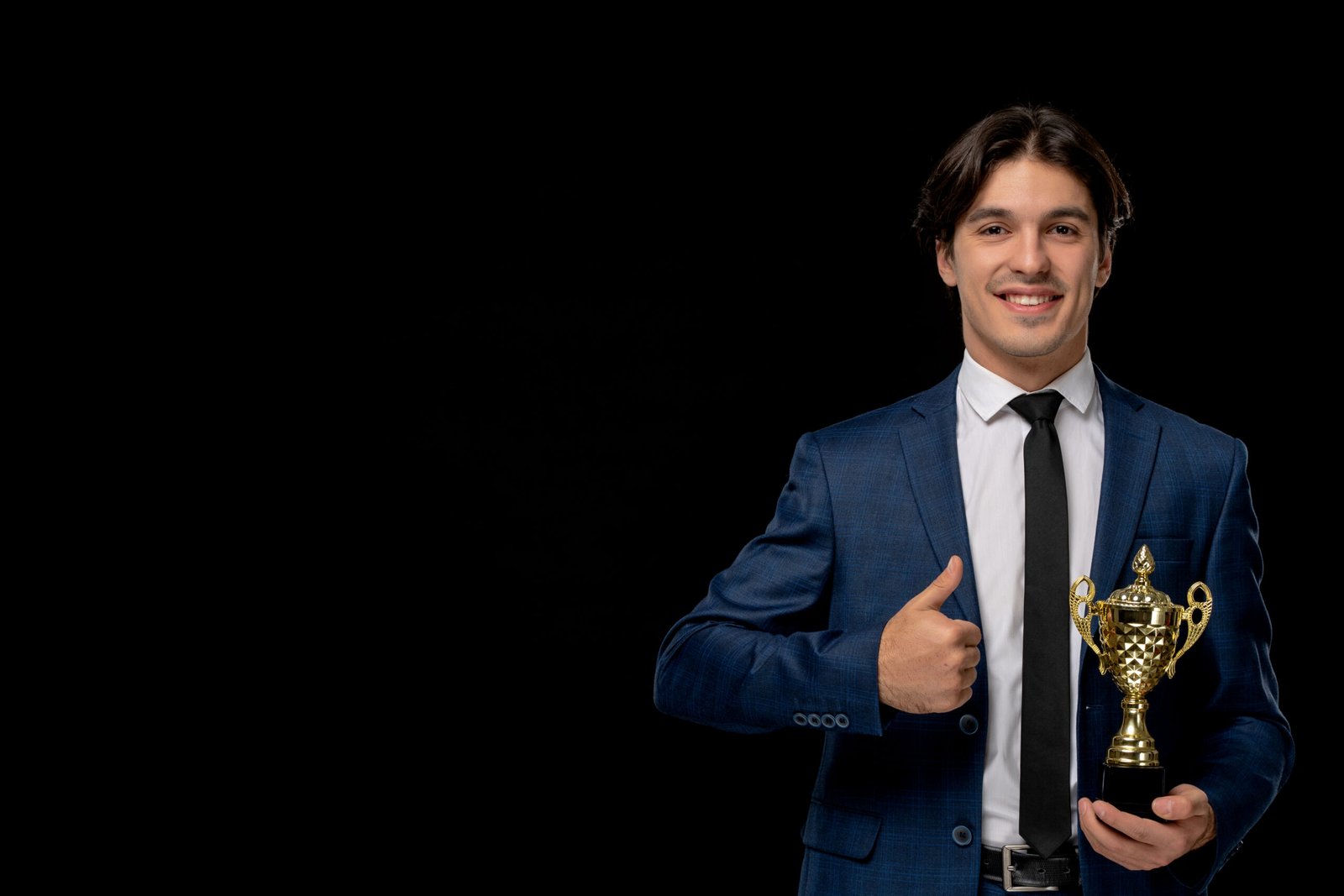 business-man-cute-smiling-guy-dark-blue-suit-with-tie-holding-trophy